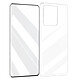 Myway Coque pour Motorola Edge 40 Silicone Souple Verre Trempé Biseauté 3D Transparent Pack de protection complète Myway offrant une protection complète à votre Motorola Edge 40