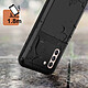 Avis Love Mei Coque pour Samsung Galaxy S22 Plus Anti-chutes 1.8m + Verre Trempé Powerful  Noir