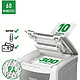 Avis LEITZ Destructeur IQ AutoFeed OfficePro 300 P4 CC 4x30mm 60L blanc