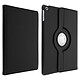 Avizar Etui folio multipositions Apple iPad 5 / 6 / Air – Noir Support orientable 360° - Housse de protection à clapet folio - Noir