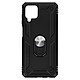 Avizar Coque Samsung Galaxy A22, M32 et M22 Antichoc Hybride Bague Support Vidéo noir Association de la souplesse du silicone et de la rigidité du Polycarbonate pour une meilleur robustesse