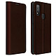 Avizar Étui Huawei P smart 2020 Folio Cuir Véritable Porte cartes Support Vidéo - camel Housse de protection conçue pour Huawei P smart 2020.