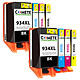 COMETE - Marque Française - 934XL 935XL - 8 Cartouches compatibles HP 934 / 935 XL - 2 Noir, 2 Cyan, 2 Magenta, 2 Jaune