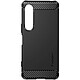 Spigen SGP Coque pour Sony Xperia 1 VI Silicone Antichoc Design Carbone Noir Protection supérieure grâce à la technologie spéciale Air Cushion qui absorbe les chocs et protège votre téléphone