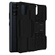 Avizar Coque Galaxy S10 Lite Protection Semi-rigide Antichoc Béquille Support Noir Coque de protection spécialement conçue pour le Samsung Galaxy S10 Lite