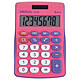 MAUL Calculatrice de bureau MJ 450, 8 chiffres, rose Calculatrice de bureau