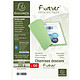 EXACOMPTA Paquet de 100 chemises Forever® 220 100% recyclé 24x32cm Vert pré pas cher