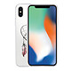 Avis Evetane Coque iPhone X/Xs silicone transparente Motif Attrape coeur ultra resistant