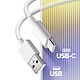 Oppo Chargeur  USB SuperVOOC 33W avec Câble USB vers USB-C  Blanc pas cher