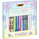 BIC Kit d'écriture 'Pastel Dream Kit' avec carnet de notes Feutre à pointe fine