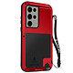 Love Mei Coque  pour Samsung S23 Ultra Intégrale Antichoc Antichute Etanche Rouge Coque blindée signée Love Mei pour protéger votre Samsung Galaxy S23 Ultra, même dans les conditions les plus extrêmes