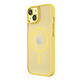 Avis QDOS Coque pour iPhone 14 Hybrid Soft avec Snap Compatible MagSafe Jaune