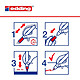 Avis EDDING Marqueur craie liquide 4095 Etui de 4 Assortis b2b 2-3 mm