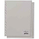 DURABLE Jeu intercalaire Numérique A4 52 Chiffres (1-26 et 27-52) Polypro Gris Intercalaire/Répertoire