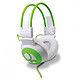 No Name 480159 - Casque audio soft bass sound - vert et blanc Casque audio soft bass sound - vert et blanc