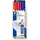 STAEDTLER Marqueur non-permanent 316F Lumocolor, étui de 10 Marqueur permanent