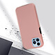 Avis Avizar Coque iPhone 13 Pro Max Arrière Rigide rose gold et Avant Souple Transparent