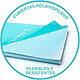 Avis MIQUELRIUS Cahier A4 à Spirale Micro-perforé 80 Feuilles 90g Couv PP Turquoise