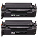 2 Cartouches de toner compatible avec HP CF259A 59A Noir 2 Cartouches de toner compatible avec HP CF259A 59A Noir