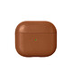 Native Union Coque Cuir AirPods (3rd gen) Marron L'étui en cuir entièrement enveloppé AirPods (Gen 3)