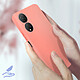 Acheter Avizar Coque pour Honor X7 Silicone Semi-rigide Finition Soft-touch Fine  Rose Pale