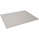 DURABLE Sous-main Bord Rainuré 650x500mm PP Opaque Gris x 5 Sous-main