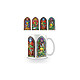 The Legend of Zelda - Mug Stained Glass Mug The Legend of Zelda, modèle Stained Glass.