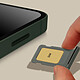 Avis Clappio Tiroir Carte SIM pour iPhone 13 Nano SIM Vert