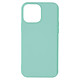 Avizar Coque iPhone 13 Pro Max Silicone Semi-rigide Finition Soft-touch turquoise - Coque de protection spécialement conçue pour iPhone 13 Pro Max.