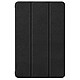 Avizar Housse pour Samsung Galaxy Tab S9 Ultra Support Multi-positions Mise en veille  Noir Protection intégrale en silicone flexible avec clapet en éco-cuir, préservant des chocs et des rayures