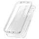 Avizar Coque Samsung Galaxy A22 5G Arrière Rigide et Avant Souple transparente Protection 360° spécialement conçue pour Samsung Galaxy A22 5G, enveloppant votre smartphone dans son intégralité