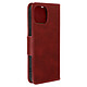 Avizar Étui pour iPhone 15 Clapet Portefeuille Support Vidéo Dragonne  Rouge Étui folio rouge conçu pour iPhone 15, fourni avec une dragonne amovible