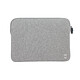 MW Housse compatible Macbook 12" Gris / Blanc - Housse de protection à mémoire de forme