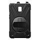 Avizar Coque pour Samsung Galaxy Tab Active 2 Antichoc Bi matière Poignée Rotative Support  Noir Coque bi-matière ultra-résistante noir pour protéger votre Samsung Galaxy Tab Active 2 au quotidien