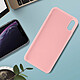 Avis Avizar Coque iPhone XR Silicone Semi-rigide Mat Finition Soft Touch rose