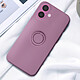 Avizar Coque pour iPhone 16 Bague Support Silicone Flexible Violet pas cher