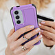 Avis Avizar Coque Antichoc pour Samsung Galaxy S24 Anneau Support Violet