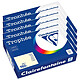 CLAIREFONTAINE Ramette Papier FSC A4 160g 250 Feuilles Ivoire x 5 Papier couleur