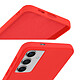 Avis Avizar Coque pour Samsung Galaxy S24 Plus Semi-rigide Soft-touch Anti-traces Rouge