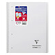 Avis CLAIREFONTAINE Koverbook reliure intégrale enveloppante polypro transparent 22,5x29,7cm 160p ligné perfo. 4 trous coloris assortis