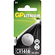 GP Batteries - Pack de 1pile bouton Lithium - CR1616 Experts en piles depuis 1964!GP Batteries est un fournisseur complet de batteries avec une longue expérience de la fabrication de piles de haute qualité.