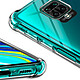 Acheter Evetane Coque Xiaomi Redmi Note 9S/Note 9 Pro/Note 9 Pro Max Antichoc Silicone + 2 Vitres en verre trempé Protection écran