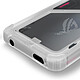 Avizar Coque pour Asus Rog Phone 7 et 7 Ultimate Antichoc Souple Support  Blanc Givré pas cher