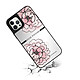 Avis LaCoqueFrançaise Coque iPhone 12/12 Pro miroir Rose Pivoine Design