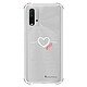 LaCoqueFrançaise Coque Xiaomi Redmi 9T Silicone antichocs Solides coins renforcés  transparente Motif Coeur Blanc Amour Coque Xiaomi Redmi 9T Silicone antichocs Solides coins renforcés Protection Housse transparente Coeur Blanc Amour