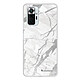 LaCoqueFrançaise Coque Xiaomi Redmi Note 10 Pro 360 intégrale transparente Motif Marbre gris Tendance Coque Xiaomi Redmi Note 10 Pro 360 intégrale transparente Marbre gris Tendance