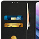 Avizar Étui Samsung Galaxy S21 Protection avec Porte-carte Fonction Support Noir pas cher