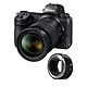 NIKON Z6 II + Z 24-70mm f/4 S + Adaptateur FTZ II PROMO GARANTIE 3 ans. MATERIEL PROVENANCE NIKON FRANCE. Emballage securisé de vos commandes. Livré avec Facture dont TVA.