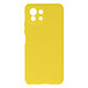 Avizar Coque pour Xiaomi Mi 11 Lite Silicone Semi-rigide Finition Soft Touch Fine jaune Coque Jaune en Silicone, Xiaomi 11 Lite 5G NE