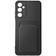 Avizar Coque pour Samsung Galaxy A05s Porte-carte Souple Anti-traces Noir Coque noir intégrant un rangement pour carte au dos protégeant votre Samsung Galaxy A05s tout en gardant à proximité votre carte bancaire